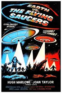 Earth vs. the Flying Saucers - Poster