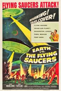 Earth vs. the Flying Saucers - Poster