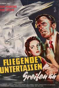 Earth vs. the Flying Saucers - Poster
