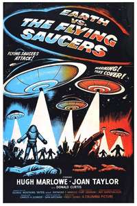 Earth vs. the Flying Saucers - Poster