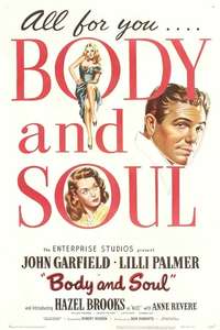 Body and Soul - Poster