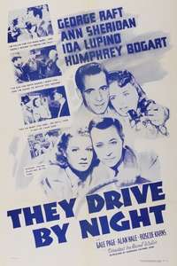 They Drive by Night - Poster