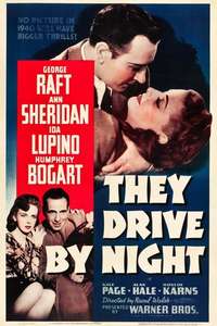 They Drive by Night - Poster