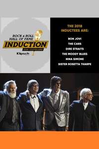 2018 Rock and Roll Hall of Fame Induction Ceremony - Poster