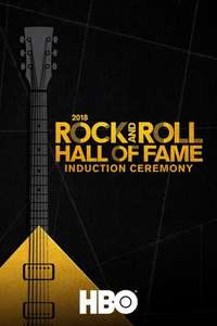 2018 Rock and Roll Hall of Fame Induction Ceremony - Poster
