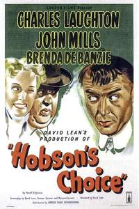 Hobson's Choice - Poster