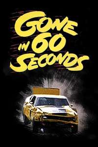 Gone in 60 Seconds - Poster