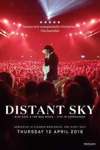 Distant Sky - Nick Cave & The Bad Seeds Live in Copenhagen - Poster