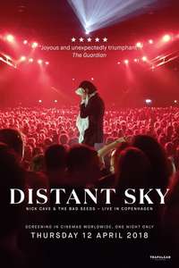 Distant Sky - Nick Cave & The Bad Seeds Live in Copenhagen - Poster