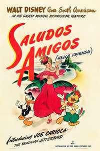 Saludos Amigos - Poster