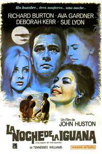 The Night of the Iguana - Poster