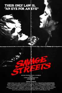 Savage Streets - Poster