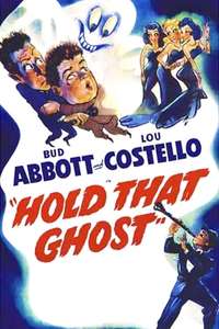Hold That Ghost - Poster