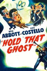 Hold That Ghost - Poster