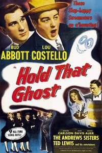 Hold That Ghost - Poster
