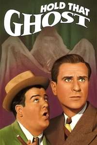 Hold That Ghost - Poster