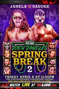 Joey Janela's Spring Break 2 - Poster