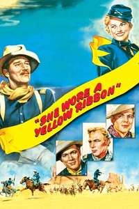 She Wore a Yellow Ribbon - Poster