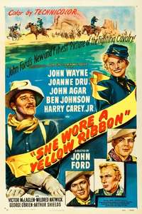She Wore a Yellow Ribbon - Poster