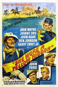 She Wore a Yellow Ribbon - Poster