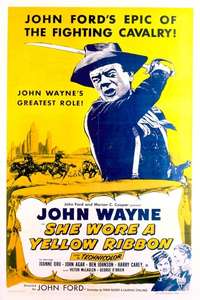 She Wore a Yellow Ribbon - Poster