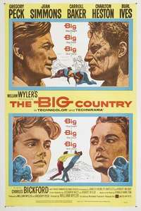 The Big Country - Poster