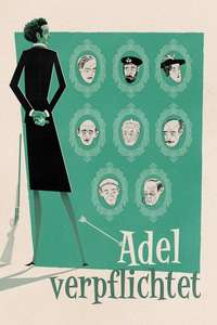 Kind Hearts and Coronets - Poster