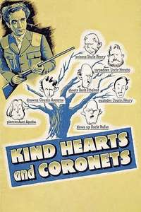 Kind Hearts and Coronets - Poster