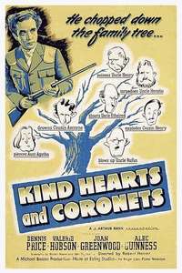 Kind Hearts and Coronets - Poster