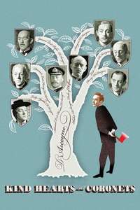 Kind Hearts and Coronets - Poster