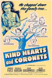 Kind Hearts and Coronets - Poster