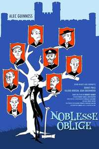 Kind Hearts and Coronets - Poster
