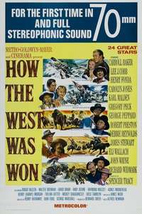 How the West Was Won - Poster