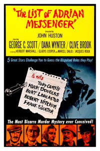 The List of Adrian Messenger - Poster