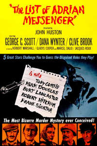 The List of Adrian Messenger - Poster