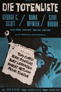 The List of Adrian Messenger - Poster