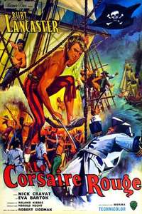 The Crimson Pirate - Poster