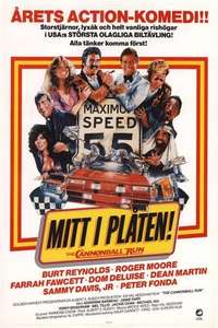 The Cannonball Run - Poster