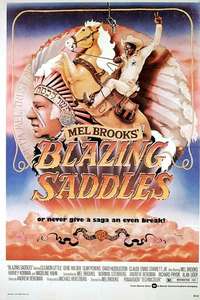 Blazing Saddles - Poster