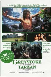 Greystoke: The Legend of Tarzan  Lord of the Apes - Poster