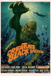 Creature from the Black Lagoon - Poster