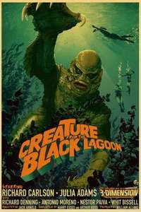 Creature from the Black Lagoon - Poster
