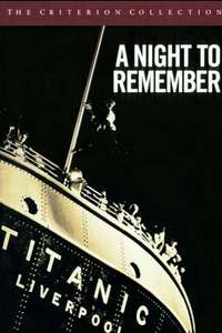 A Night to Remember - Poster