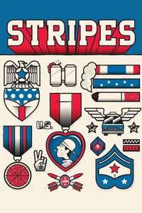 Stripes - Poster