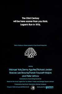 Logan's Run - Poster