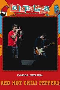 Red Hot Chili Peppers: Lollapalooza - Poster