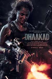 Dhaakad - Poster