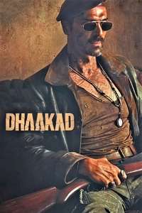 Dhaakad - Poster
