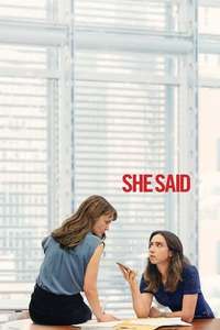 She Said - Posters