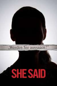 She Said - Posters